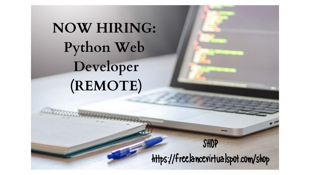 Freelance_Spot's tweet image. NOW HIRING: Python Web Developer (remote) To apply, check this link: buff.ly/2EhCooS #jobopp #nowhiring #PythonWebDeveloper #remote #remotework #telecommute #telework #homebased #homeoffice #freelance #freelancer #freelancing #freelancevirtualspot #PremiereDigital