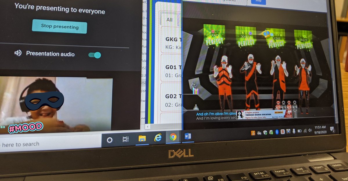 mrsherrera_3's tweet photo. Happy Friday! 
After his virtual testing this morning, we were able to have a virtual dance party! #justdance #springisd  @CooperElem https://t.co/EpdKZNsm7w