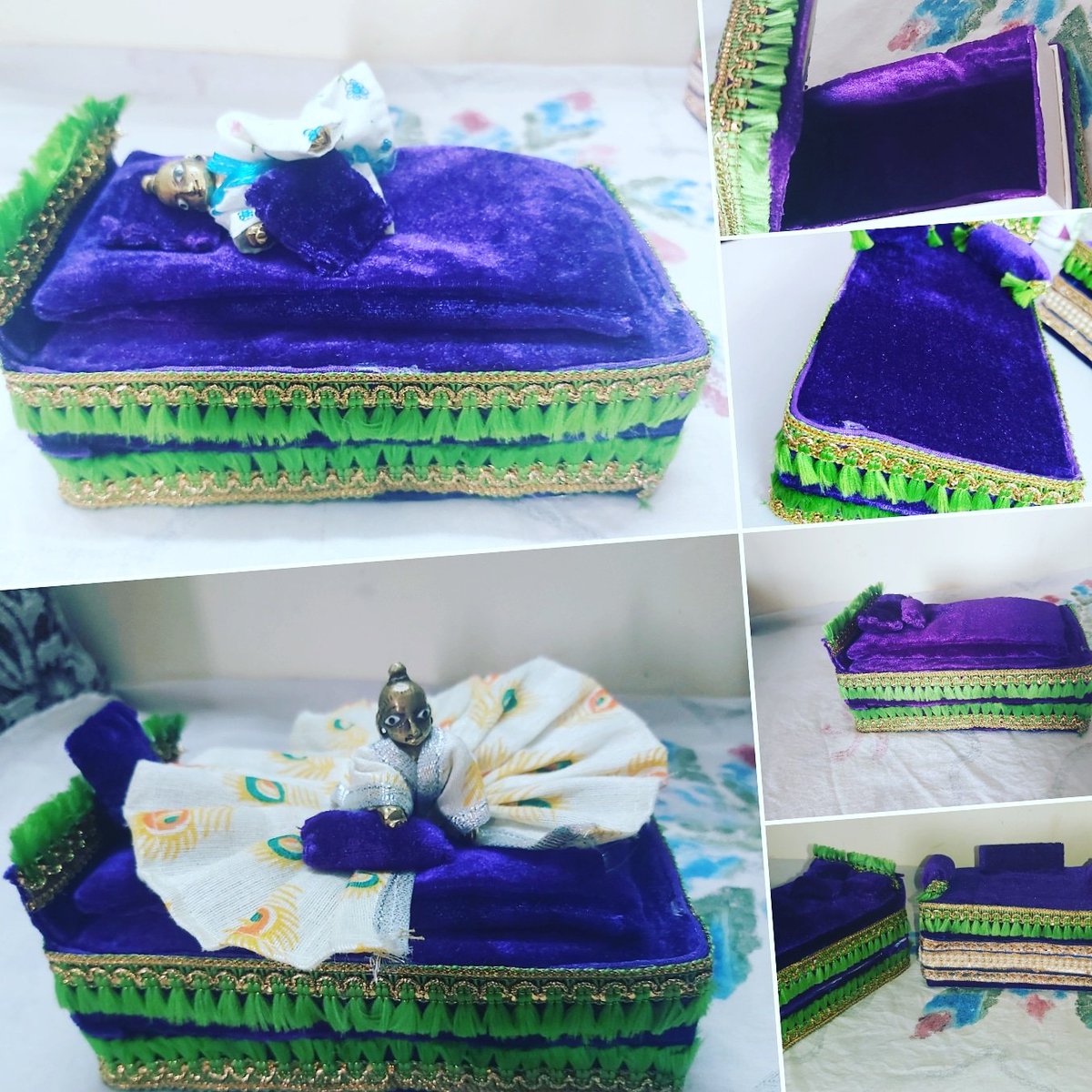My new creation...deewan cum bed made from mobile box....for my laal
#kanhadress #kanhabed #Shreehitpathshala 

Watch my channel for full videos
youtube.com/channel/UCjuPp…