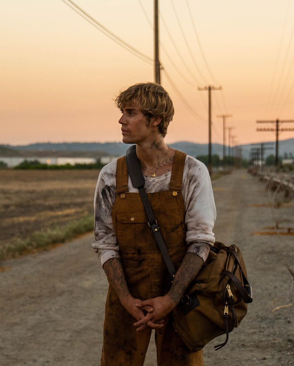 Justin photographed by Jordan Fisher for the 'Holy' music video.