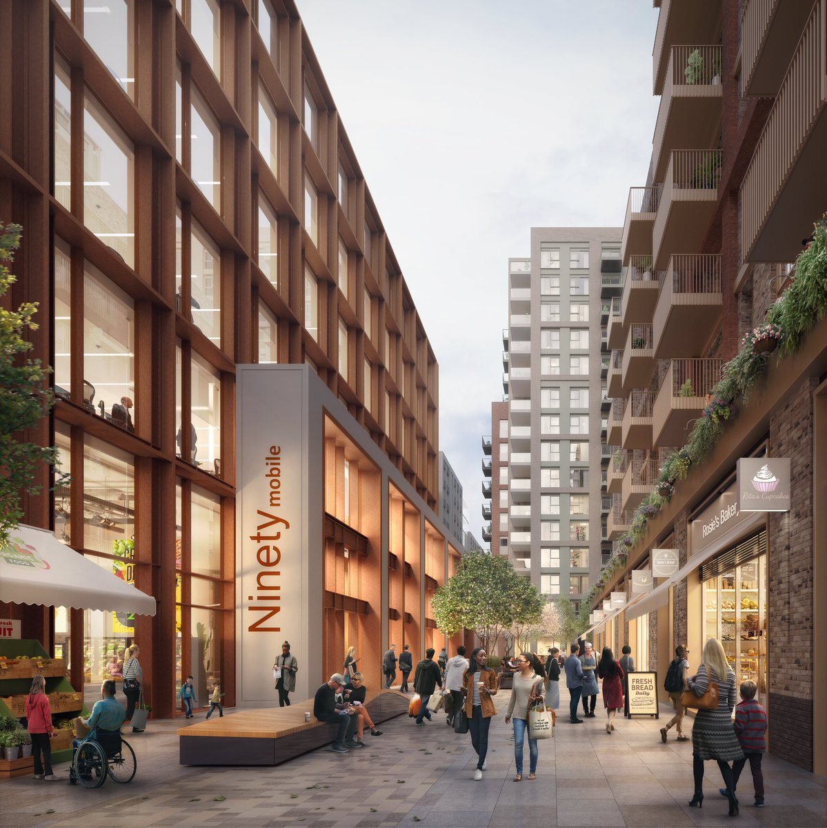 Our exciting plans for the regeneration of Nicholson’s Shopping Centre include Moffat Street, where you’ll find the best of local produce. Visit nicholsonquarter.co.uk to find out more.

#maidenhead #regeneration