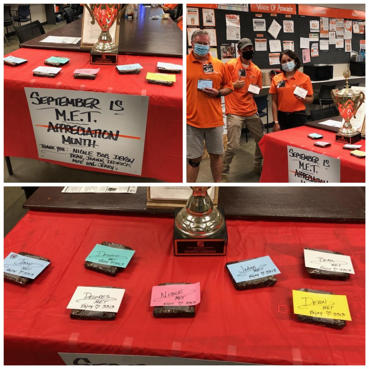 Another great week of MET appreciation month! Thank you MET for all you do! #3313DreamTeam <a href="/Alan_3313/">Alan Lapasaran</a> @THD_SteveMitch