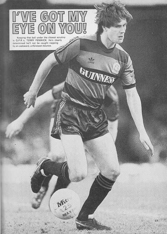 robertmdaws's tweet photo. #TerryFenwick  made 256 appearances scoring 33 goals for @QPR . Whilst at #QPR, Fenwick made his debut for the full England side, in May 1984 as a substitute for Alvin Martin, at Wrexham. He also became the first full back to score a goal from open play in an FA Cup Final https://t.co/WRjxcXojwk