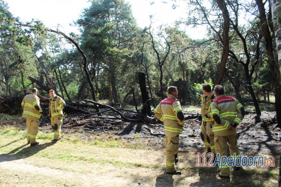 Brandweer rukt groots uit voor natuurbrand in #Stroe. 112Apeldoorn.