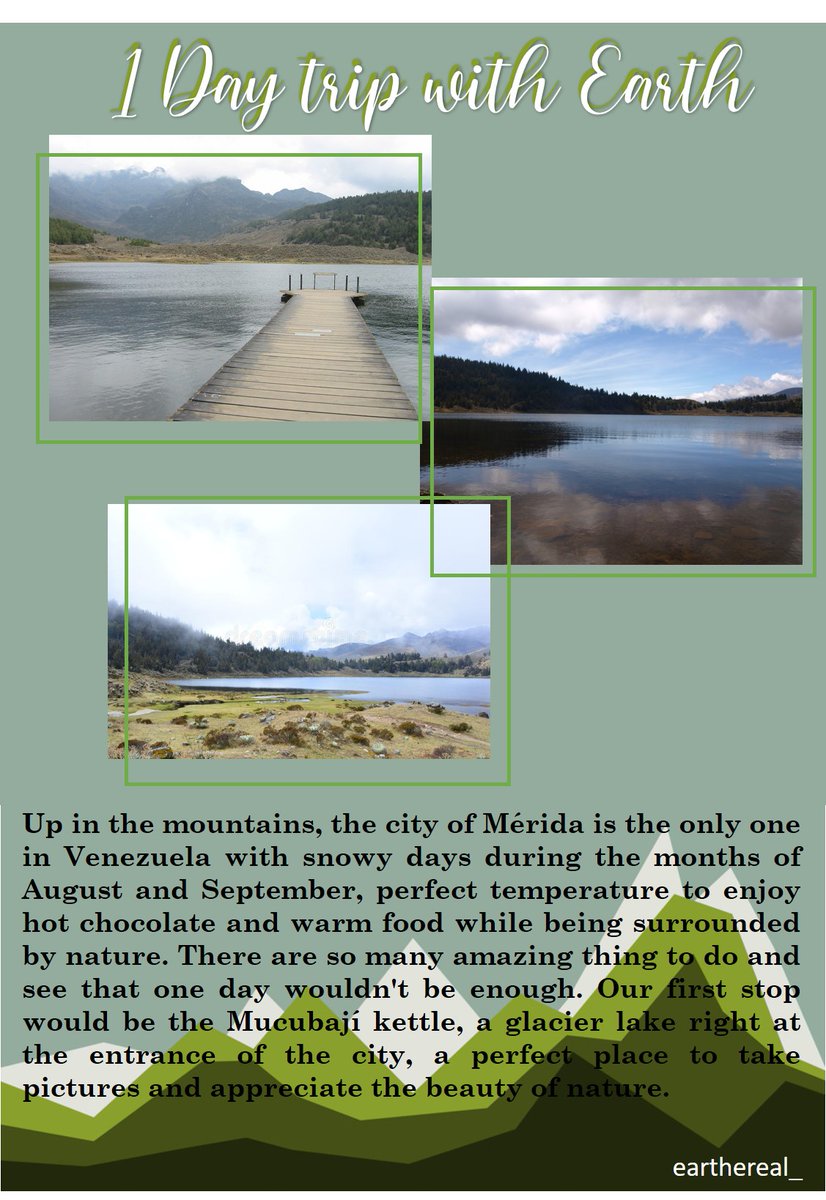 earthereal_'s tweet photo. Been busy to post earlier, but here goes.

There's one city in Venezuela so rich in culture and nature, with snowy and cold days, and so many activities and places that I think @khundin_ would enjoy. 

#1DayTripWithEarth 
#Earthlings
#khundin
#อะลิตเติ้ลเอิร์ธ https://t.co/NwEXdgEE7z
