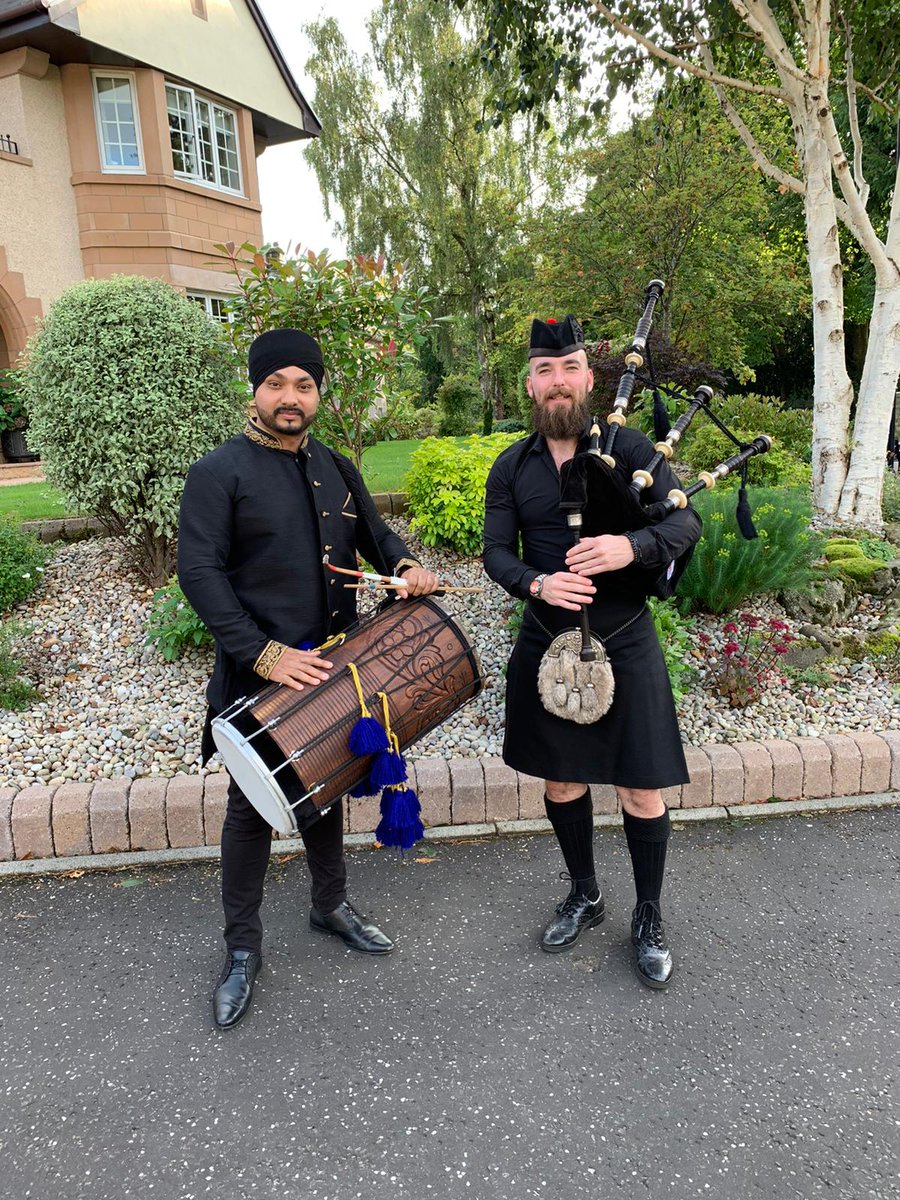 Dhol & Pipes tweet media