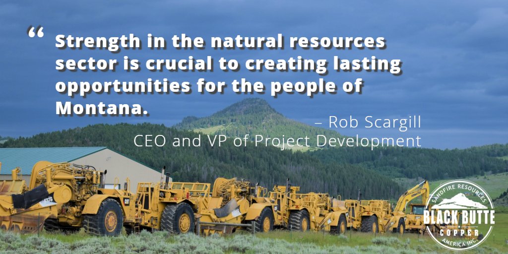 Sandfire America’s CEO and VP of Project Development, Rob Scargill, said: “Putting local Montana companies to work has always been an important company goal and now, more than ever, it will help with the economic recovery as we continue to deal with the COVID-19 pandemic." #