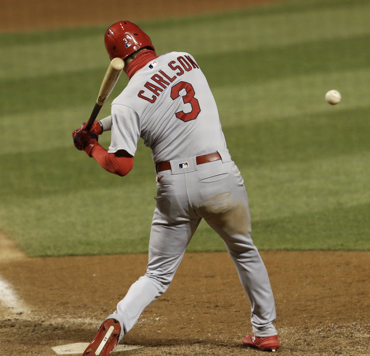 Cardinals's tweet image. We have recalled OF Dylan Carlson and optioned INF Max Schrock to our Alternate Training Site.

RHP Daniel Ponce de Leon will serve as the 29th man for today’s doubleheader.