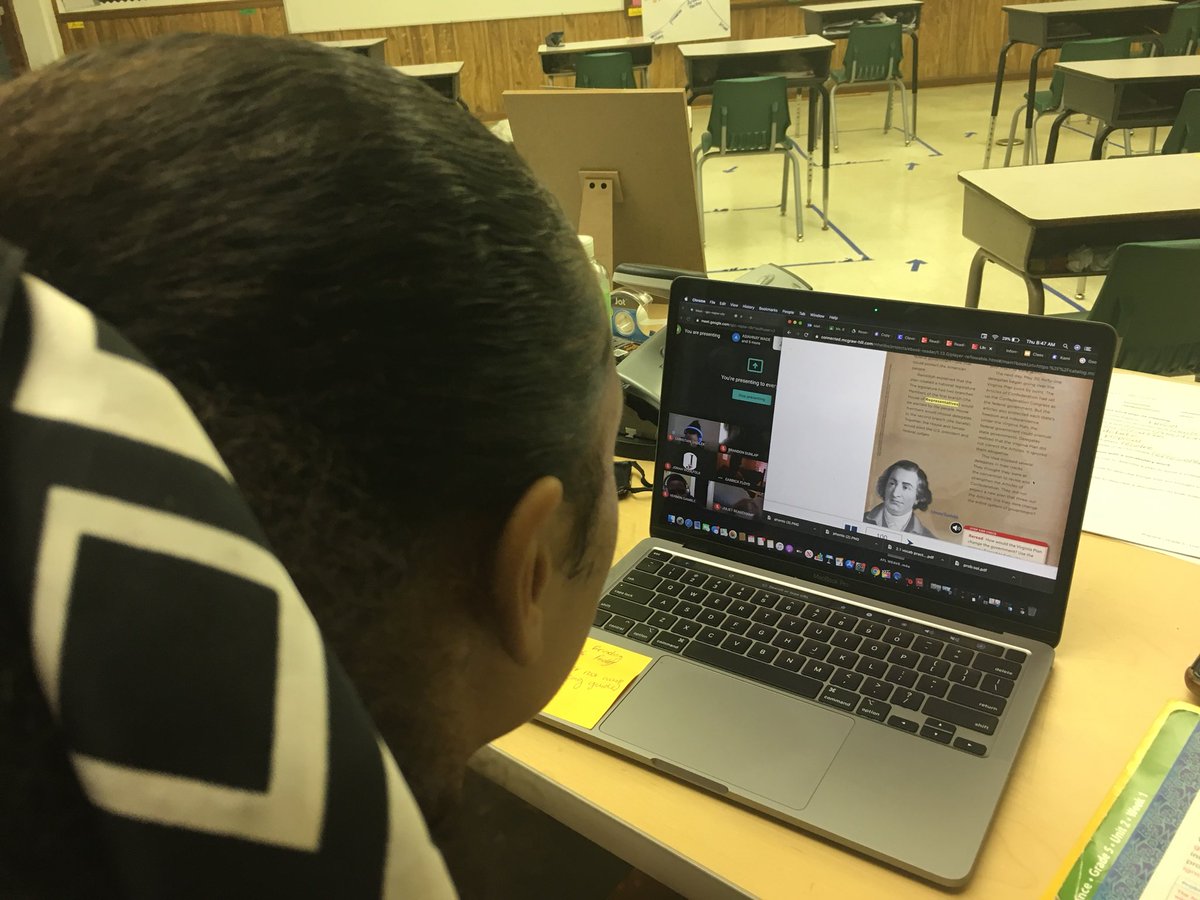 MESwildcats's tweet photo. Constitution Day Remotely! #sharepcs https://t.co/SbjF8B87iT
