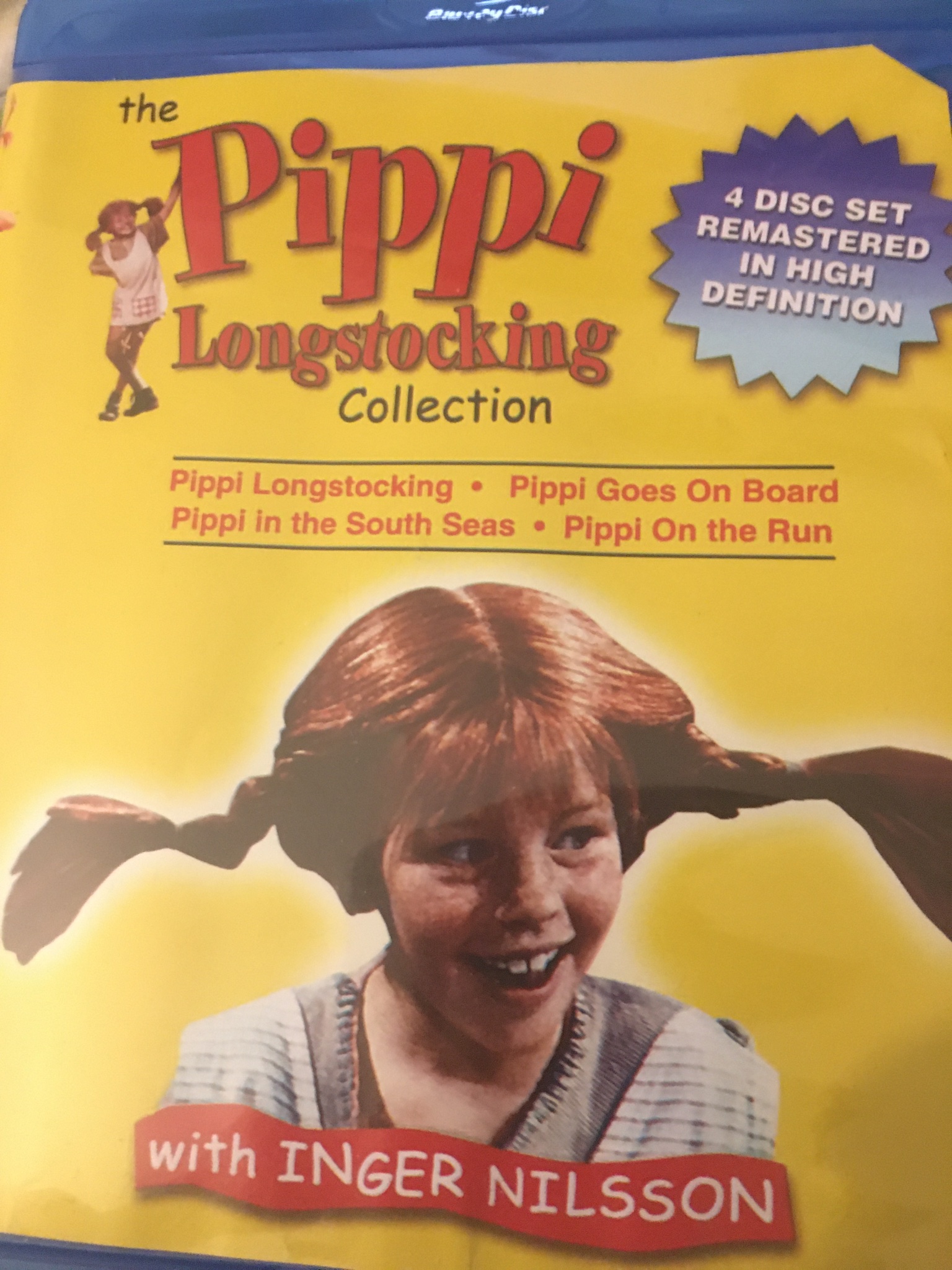 Pippi Fan On Twitter The Original Pippilongstocking Collection On Blu Ray With Inger Nilsson As Pippi