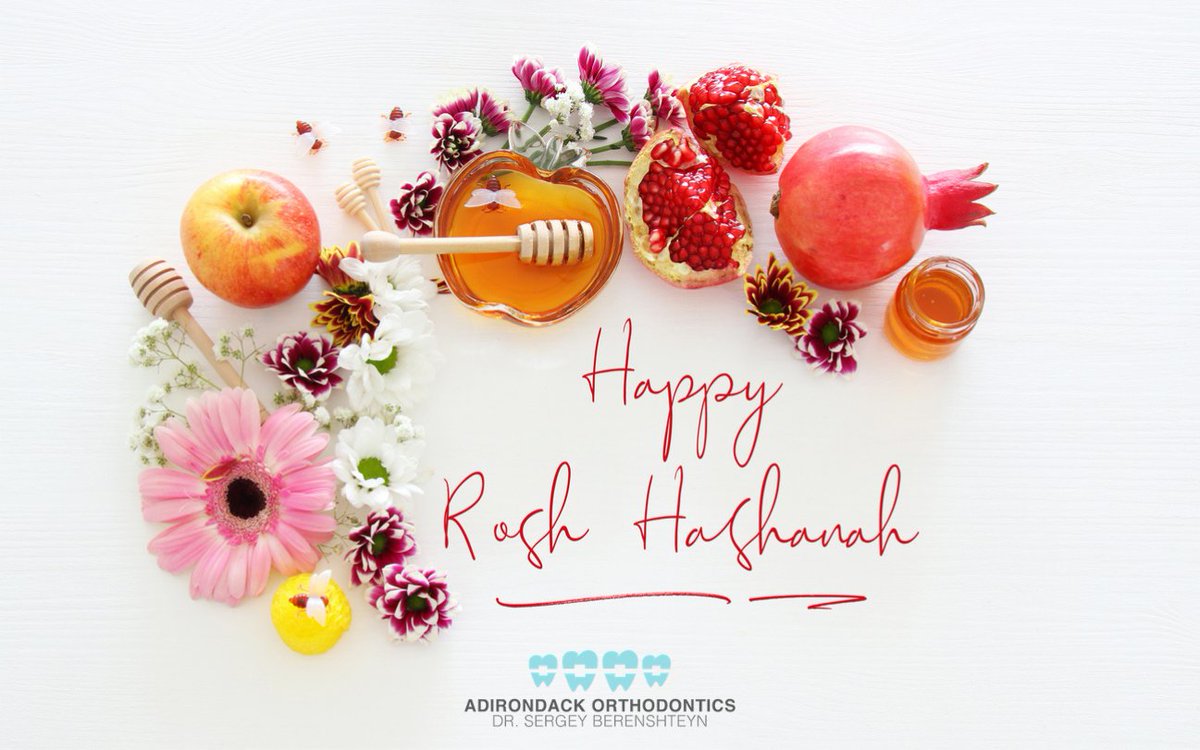 We hope you have a happy and sweet new year! Happy Rosh Hashanah!