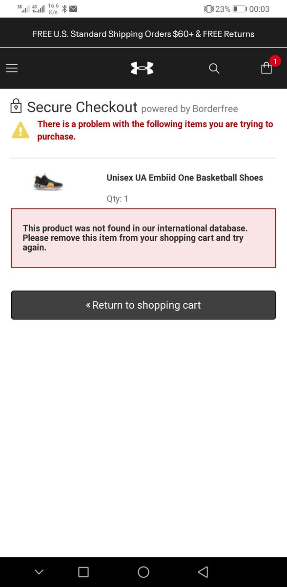 under armour borderfree us