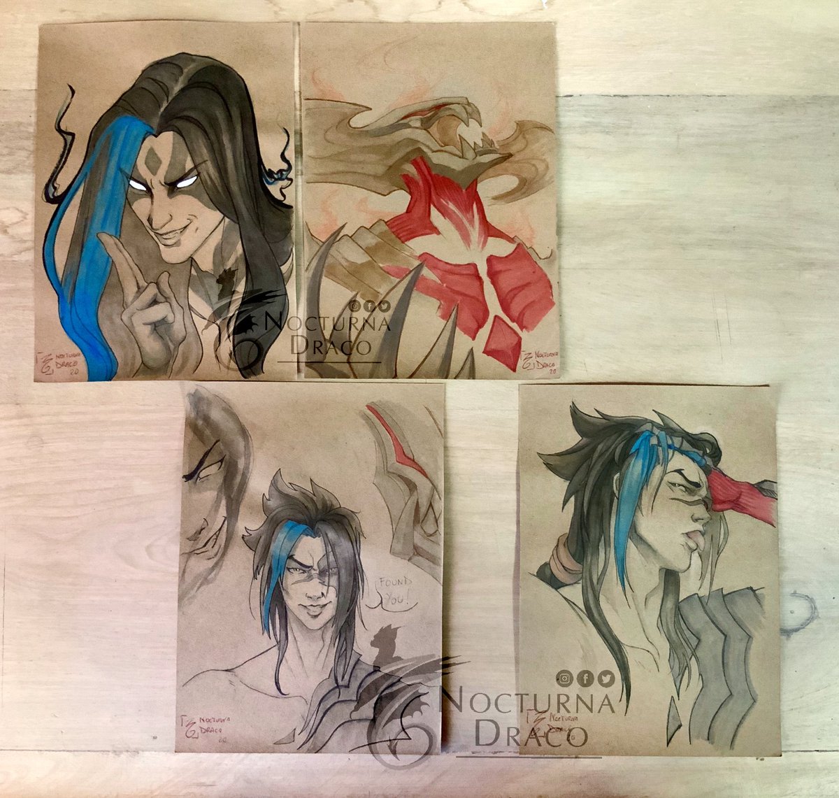 Since more than one kept asking for Kayn, here he is.
Be spoilt for choice.

#kayn #rhaast #LeagueOfLegends #ArtofLegends #LeagueOfLegendsFanArt #League_of_Legends 