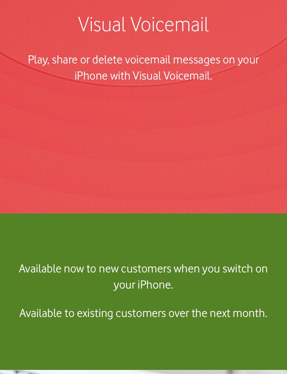 stevenjeve's tweet image. Vodafone Visual Voicemail is coming to existing customers over the next month - hurrah!! 🕺🥳 #vodafoneuk #visualvoicemail 

vodafone.co.uk/mobile/visual-…