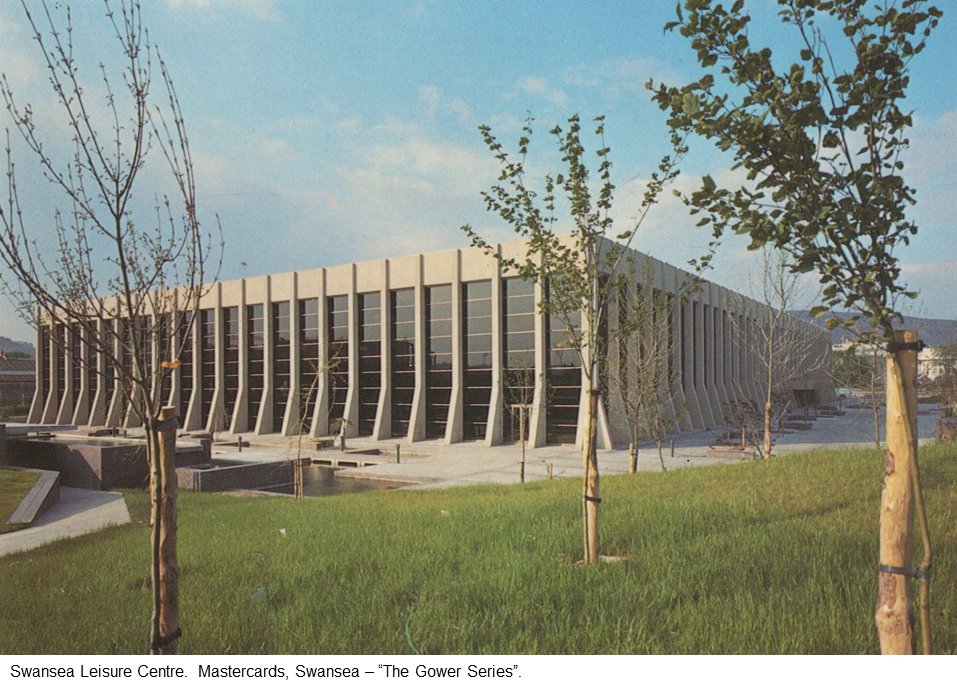 I promised a little thread on leisure centre postcards a while back - they aren't quite as, erm, "thrilling" as the shopping centres. However, we start with my two favourites - first up is Swansea: