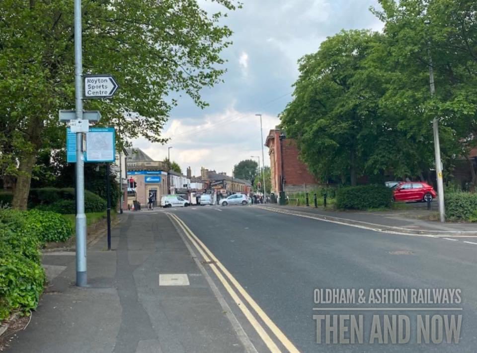 Oldham & Ashton Railways on Twitter "Royton Station, Oldham 8th Feb