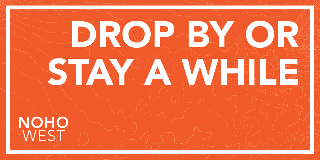 New to the neighborhood, connected to the community. Take a stroll through our Community Plaza to get a feel for our space!