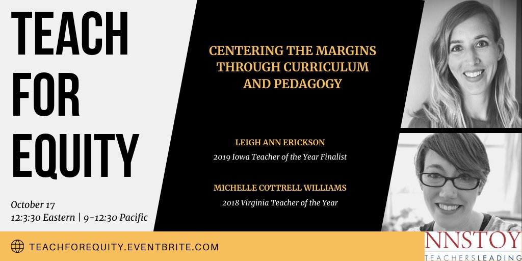 NNSTOY's tweet photo. Check out the first round of session descriptions and presenters at #TeachForEquity on 10/17. Look out for Round 2 next week!

https://t.co/BP9bzr6L8R

@AB_Wright @WakeHistory @LAEricksonMV @TexasTOY2014 https://t.co/imgk4ksMHY
