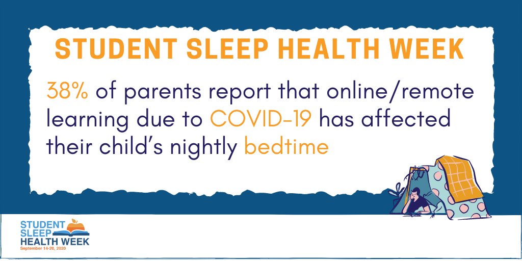 A recent <a href="/AASMorg/">American Academy of Sleep Medicine</a> survey shows remote learning has had an impact on student sleep. #StudentSleepWeek
