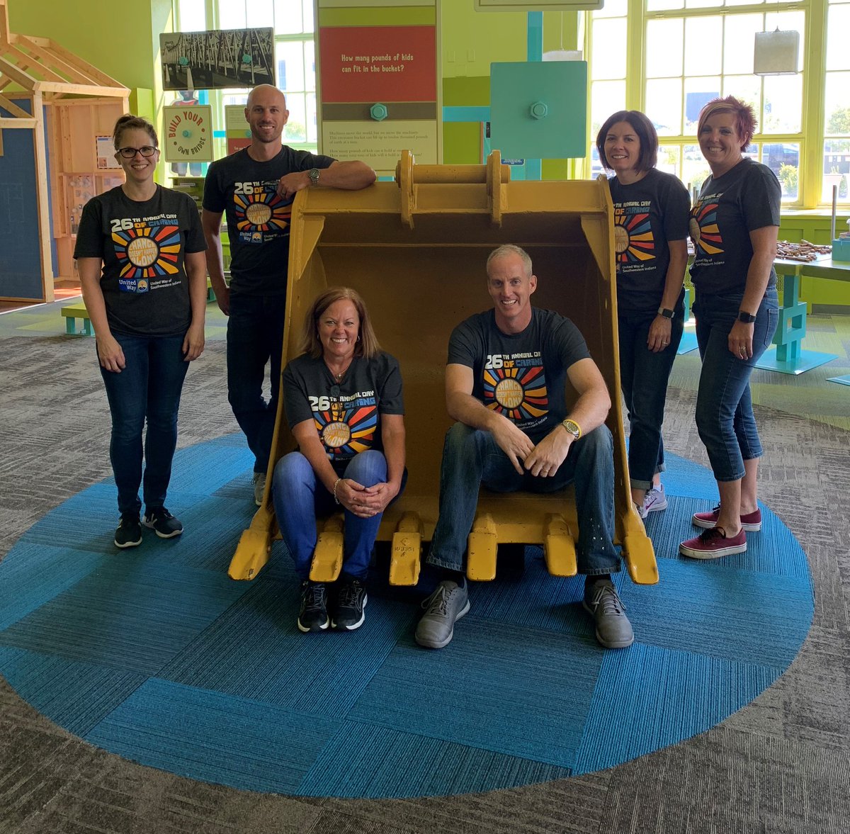 More #DayofCaring fun with <a href="/unitedwayswi/">United Way of Southwestern Indiana</a>! #liveunited #dayofsharing