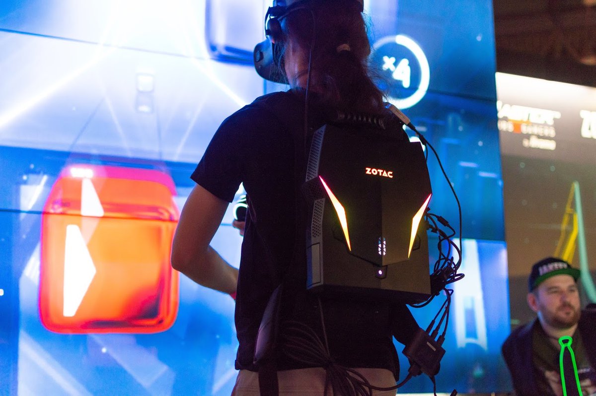 ZOTAC's tweet photo. Freedom to roam, Comfort to play. ZOTAC VR GO
#ZOTAC #VRGO #VRExperience #VR #VirtualReality #VRGaming #PcGaming #Gaming #Gamers #VrGaming #Pc #Backpack #OcculusRift #HTCVive https://t.co/0gsMt1Eer9