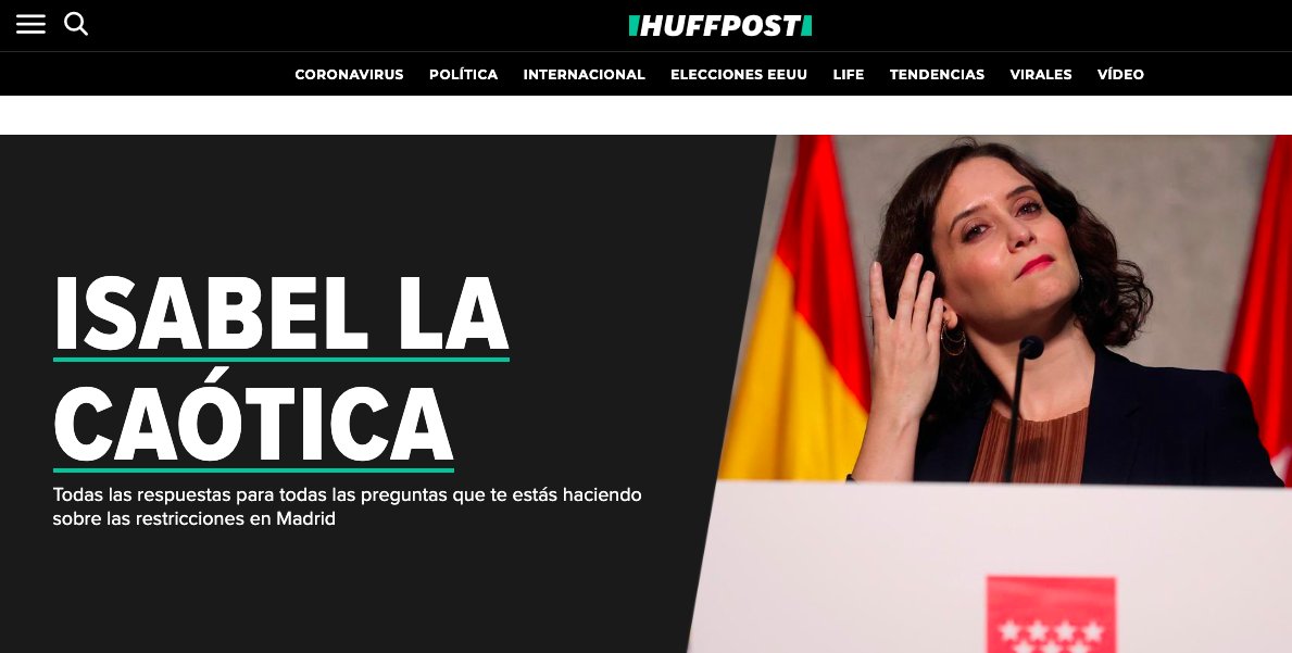 El HuffPost tweet media