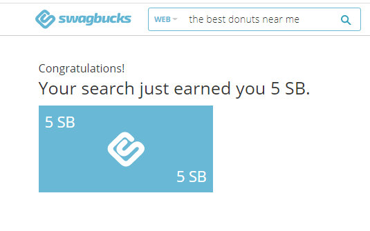 sishii0128's tweet photo. @Swagbucks thank you for the search win (satim0128) #SBBraggingRights https://t.co/BveEtCle9X