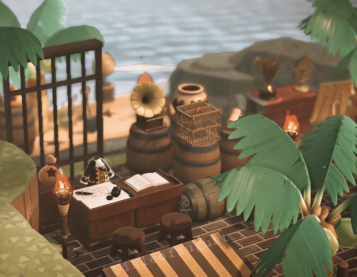 isleofaugust's tweet photo. Redd recently met Gulivarrr and suddenly decided art forgeries weren’t going to be the only stock he carries on board anymore! Welcome to the port on Isle of August! 🗺 https://t.co/fWE7V2a5Pz