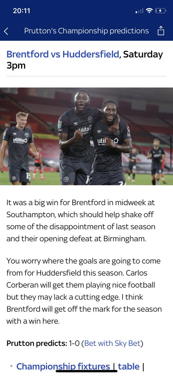 CS10FFC's tweet image. Death, Taxes, Prutton shagging Brentford