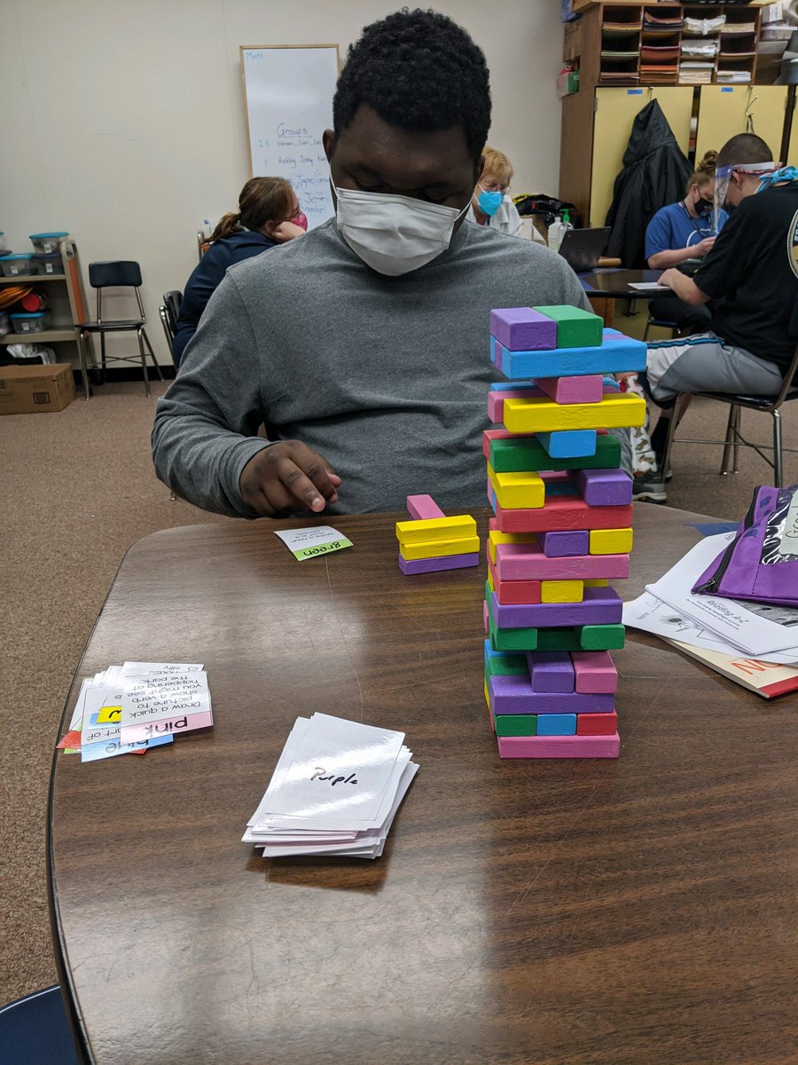 Grammar Jenga! #FLCproud