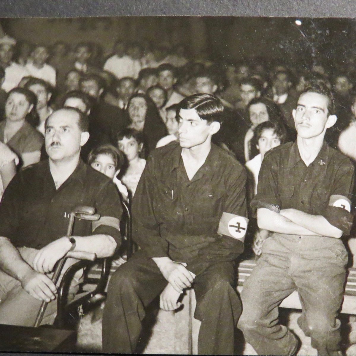 MZ's protégé, Dariush Homayoun (middle), was later the Shah's Minister of Information. In his memoires, he claims MZ interrogated + flipped Persian-speaking POWs on the Eastern Front. It's possible: I've seen evidence of Tajiks in the Nazi Freikorps, likely recruited from camps