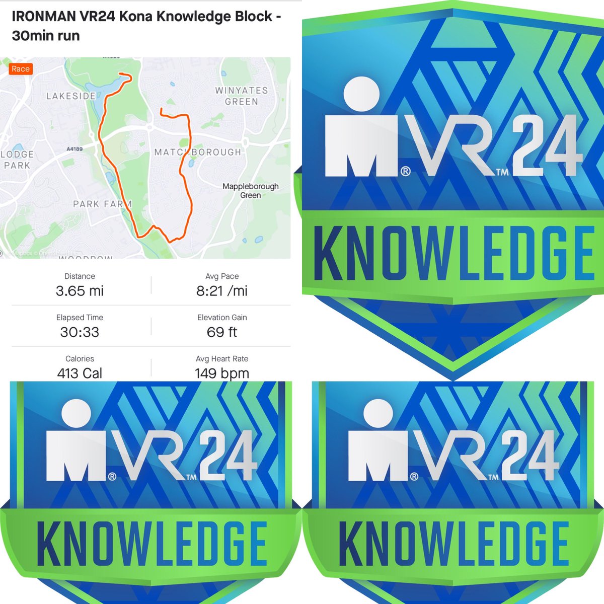 Ironman Virtual Race 24 completed it mate 🤙🏻 A 20min run, 40min ride & 30min run 🏃🏻‍♂️ 🚲🏃🏻‍♂️Now time for a beer 🍻 or two 😉 Happy Friday everyone @ironmantri @ironman_uk #ironmanvirtualclub #hillypt #hillyhehe #primalfitnesstribe #run #bike #run #triathlontraining