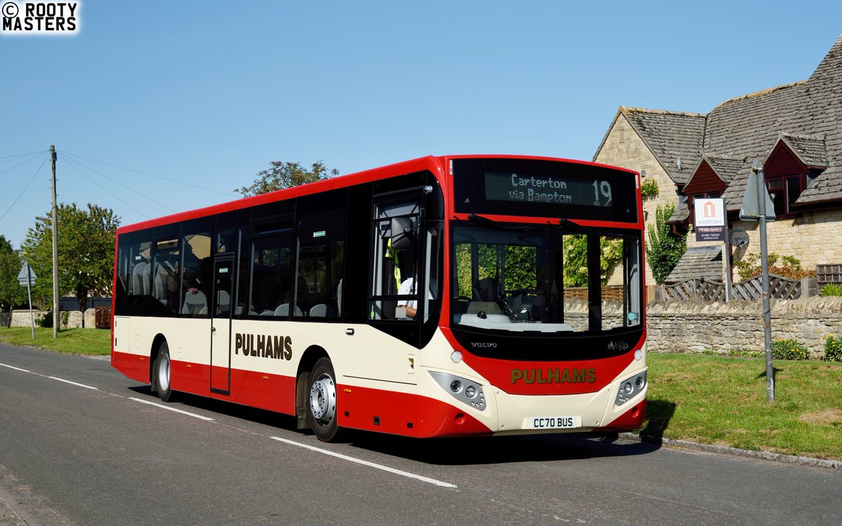 rootymasters's tweet image. Easy as AABBCC! Pulhams Coaches have three Volvo B8RLE / MCV eVoRa buses on their 15, 19 &amp;amp; 63 routes as seen in September 2020. AA68BUS, BB70BUS &amp;amp; CC70BUS are the smart trio. @PulhamsCoaches @VolvoBusUK @RMann_VolvoBus