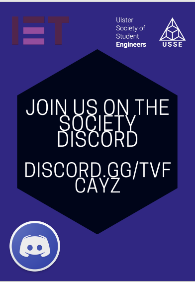 Hi Everyone, with us unable to meet in person as often as we would like this year we have started a discord. 
It’s a great way to chat with the other people involved with the society and just hang out. 
🎊 discord.gg/tVfcaYZ 🎊