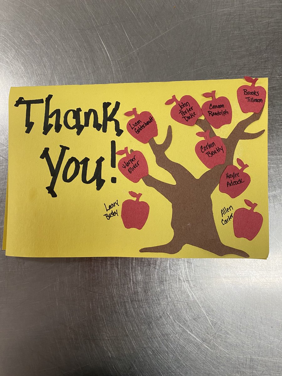 With all the craziness that goes into your day, sweet gestures like this makes it worth while🥰🥰🥰 I have an awesome group of ladies at GES cafeteria!🌹🌹#ges#remotefeedingprogram
