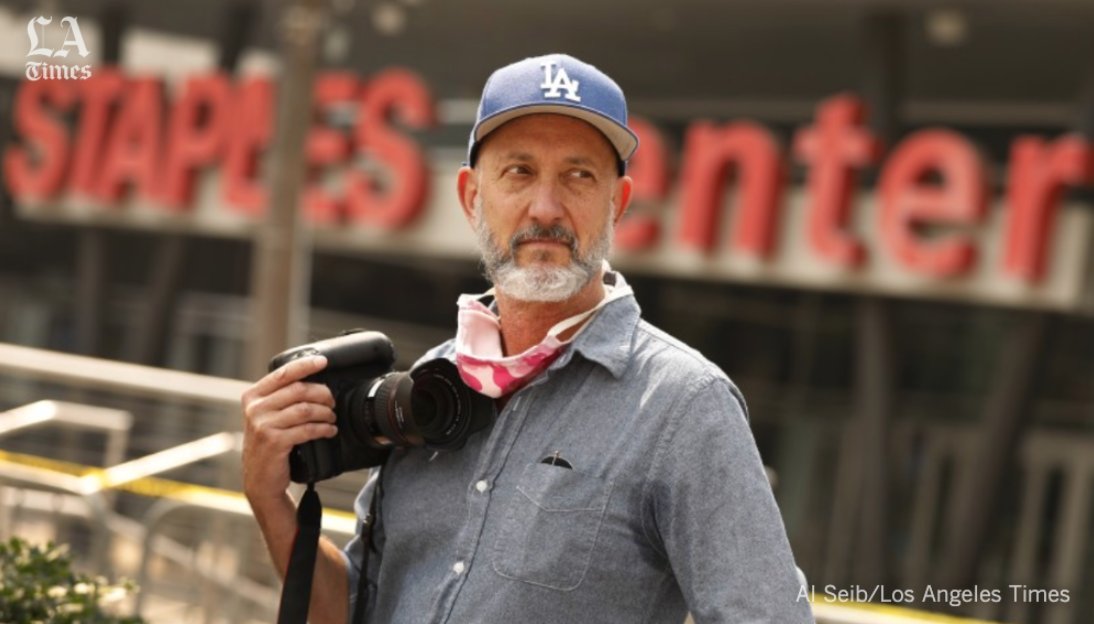 Alex Berline has been photographing celebrities for decades. One of his best-known photos captured an awkward, blank-faced Angelina Jolie. His business has been hammered by the pandemic. “We all have a yearning for our celebrations to return"  https://www.latimes.com/entertainment-arts/tv/story/2020-09-18/emmys-2020-behind-the-scenes-workers-speak