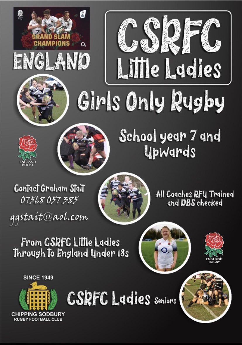 GrahamStait's tweet image. GIRLS RUGBY TRAINING!!... 
Calling all girls from school years 7 to 13 to come along and give it a TRY!!! Sodbury offer rugby for all girls age groups with all groups growing and going from strength to strength..

We are looking for players of all abilities, no experience needed.