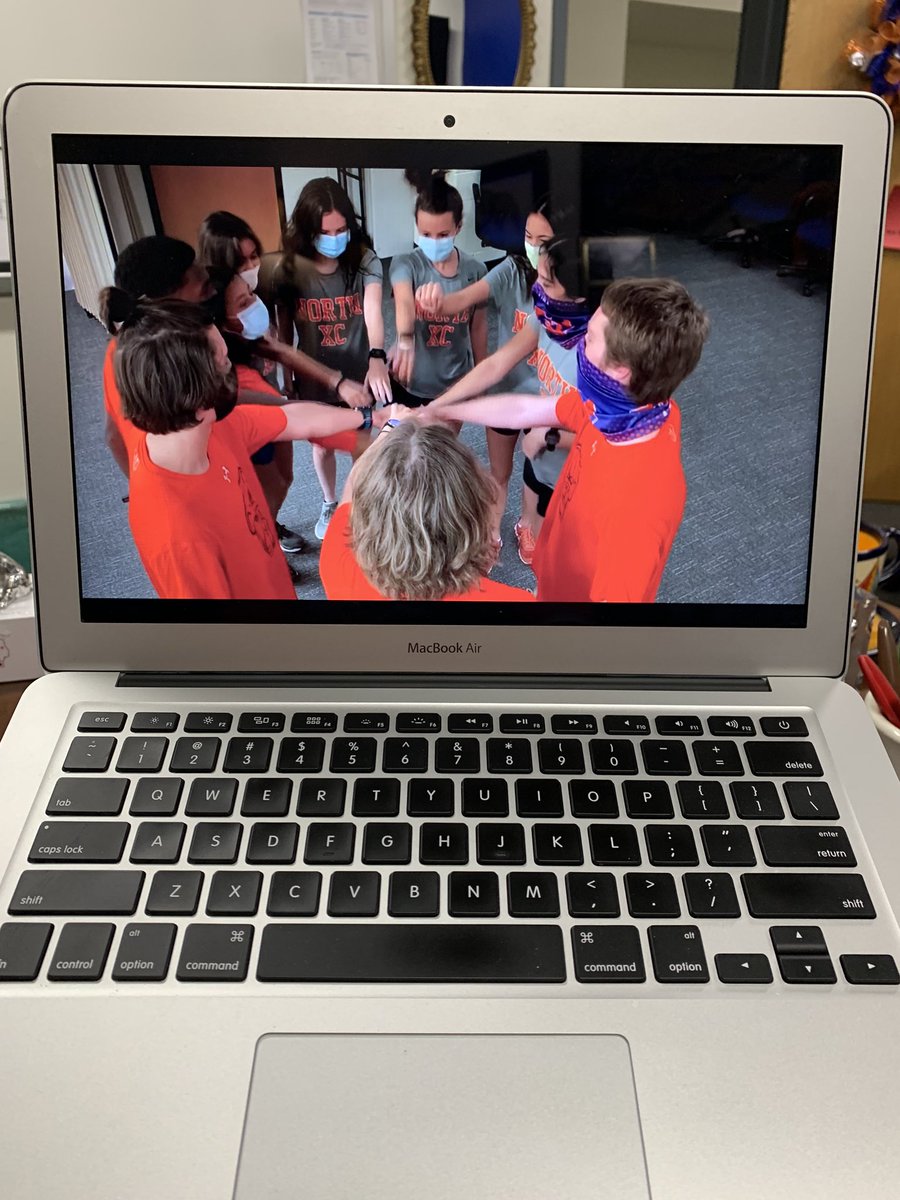 First every <a href="/McKinneyNorthHS/">McKinney North HS</a> Pep Rally! Not the same as our spirit award winning student body all in the gym together but still a great way to share our Bulldog spirit and pride!