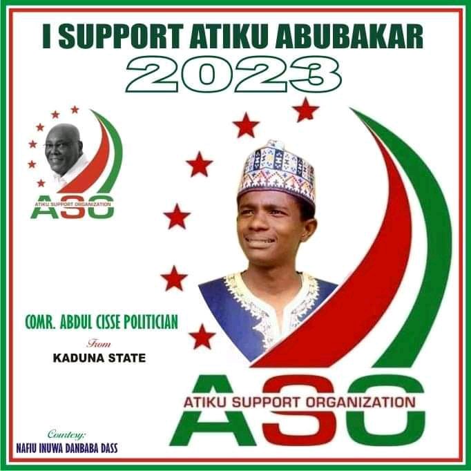 Thank you Atiku Support Organisation-ASO for the graphics and recognition as Member of the noble Organization.
#Aso2AsoRock. @jrnaib2 @SolomonEkong3 @danleety @MFaarees_ @Forever_Rayyan @Safeeyan3 @babawo_DG @AAsupportOrg @AhmedAdamu