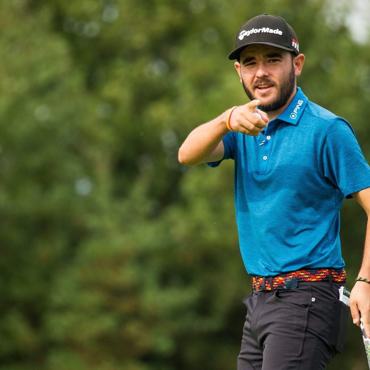 A birdie on the last hole secured the lead position for @Angel_Hidalgo7 @IlPelagone #ToscanaAlpsOpen. He carded a -6 (65) for the day which put him one shot ahead of @ManasseroMatteo at -14 after 2nd round. #italianprotour