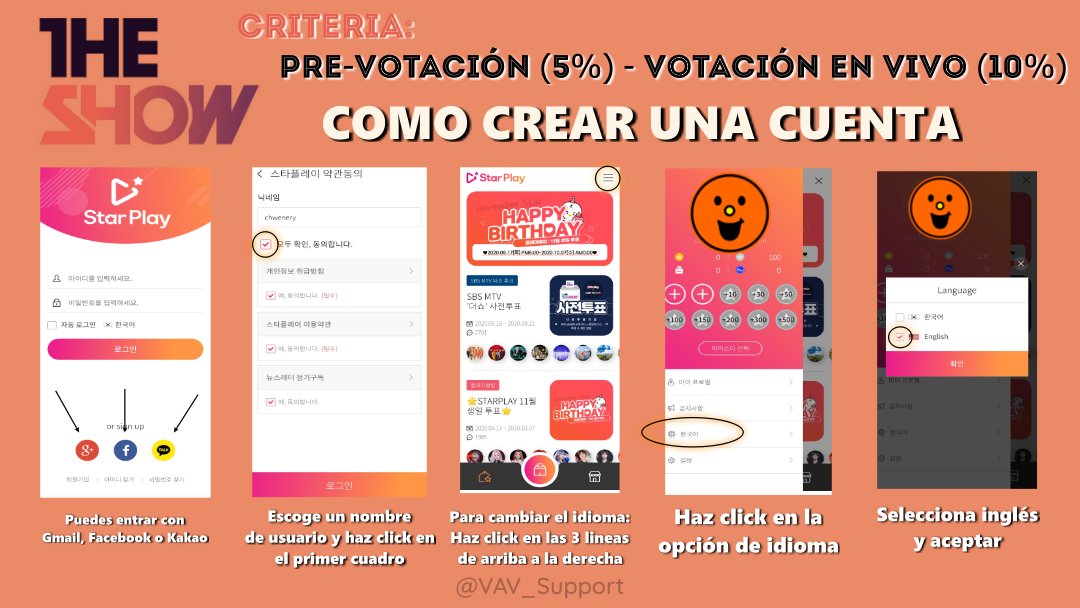 VAV_support's tweet photo. <VAV VOTING>
.
[STAR PLAY TUTORIAL]
(ESPAÑOL) 

📢 LA PRE-VOTACIÓN EN STARPLAY PARA THE SHOW HA EMPEZADO.

MADE FOR TWO está actualmente en #3.

❓Si tienes alguna duda no dudes en comentarnos!

#VAV #MADE_FOR_TWO @VAV_official https://t.co/yqYUeduVqQ