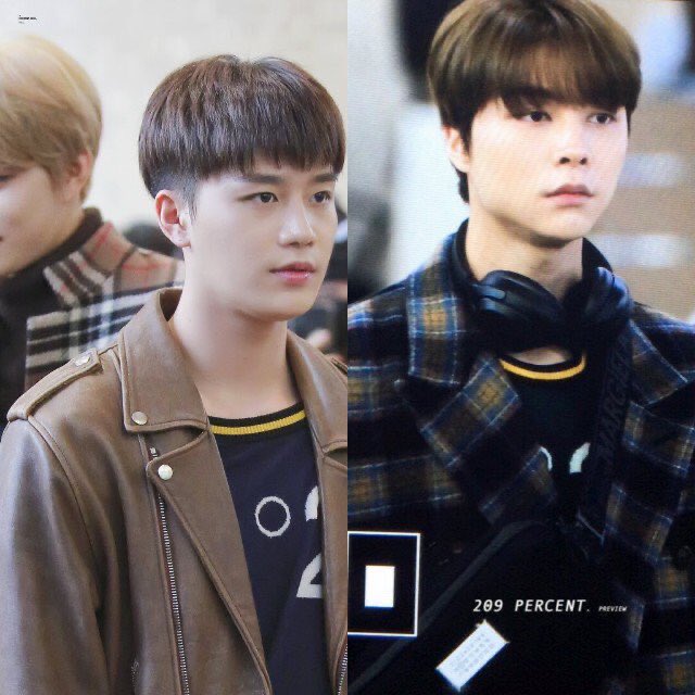 Johnny and TaeilThe second shirt was also seen on Jaeyong