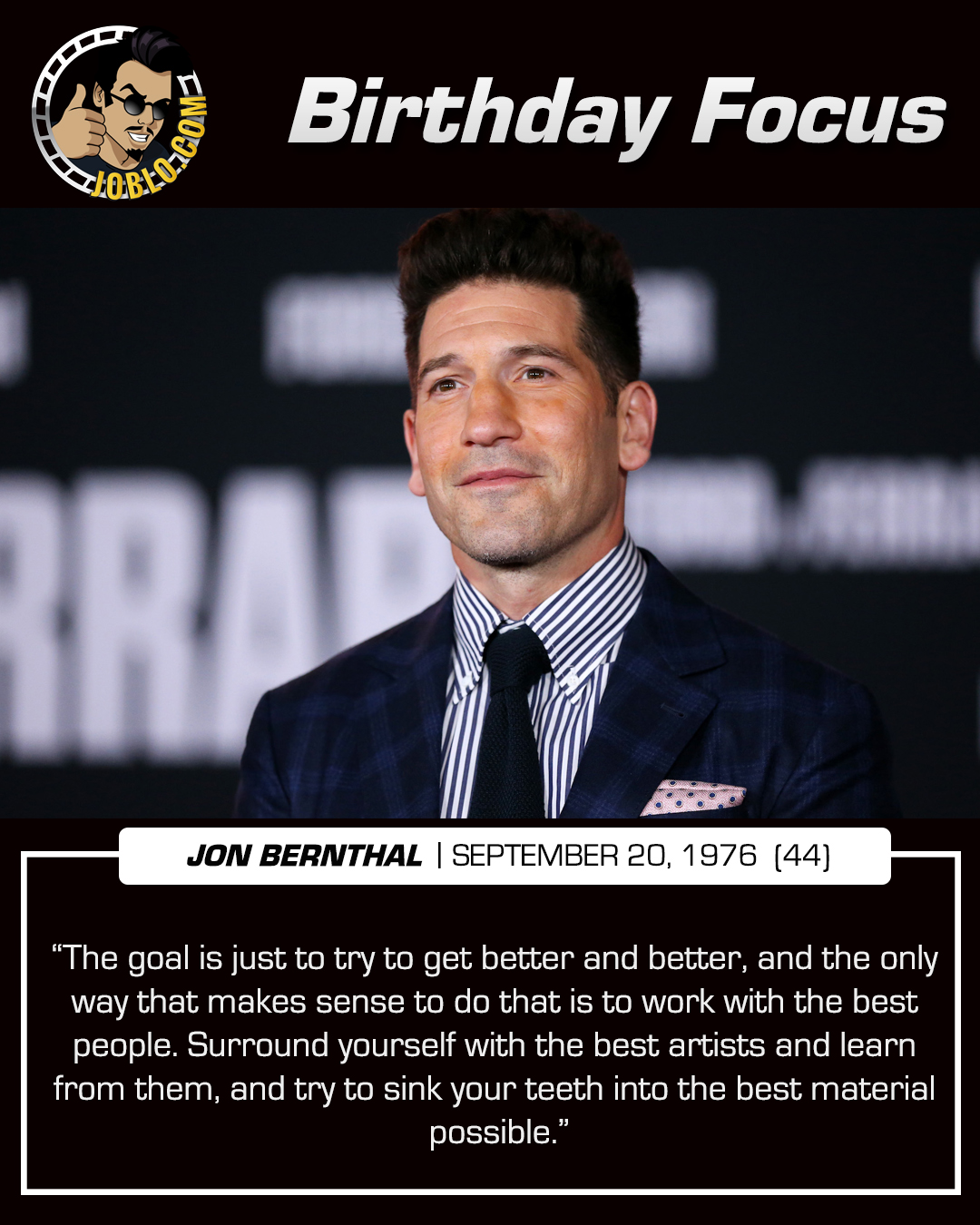 Happy 44th birthday to Jon Bernthal! 
