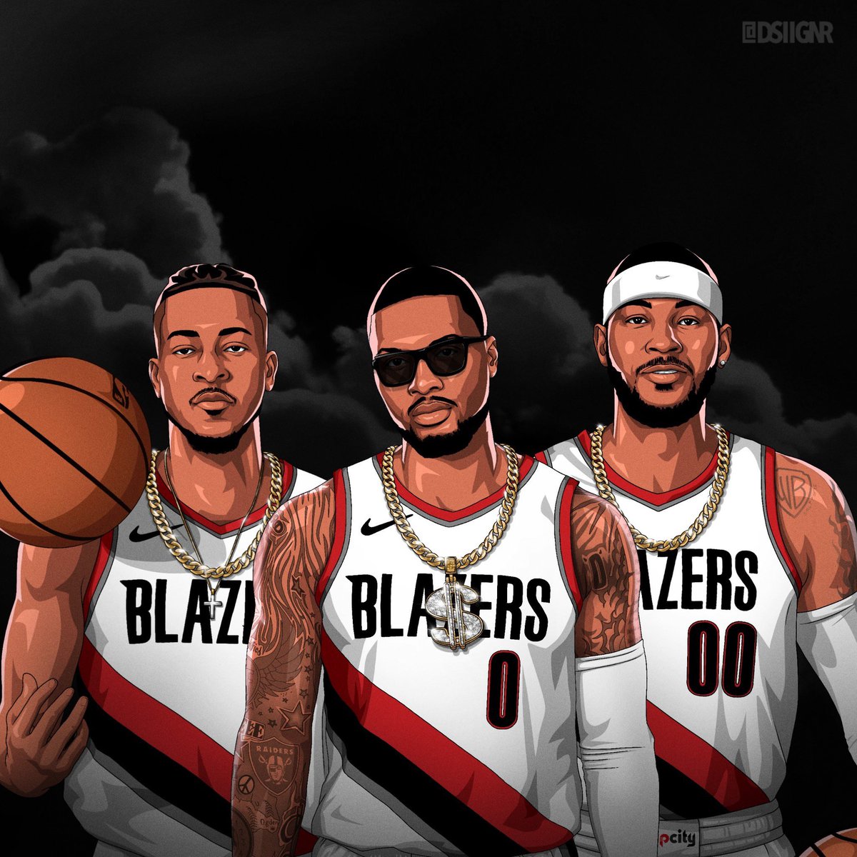 trailblazers's tweet photo. Sheesh 🤩🔥

🎨: Reuben Knight 

Submit your work here > https://t.co/8eiUeKcjC5 https://t.co/VsQeDIYSPQ