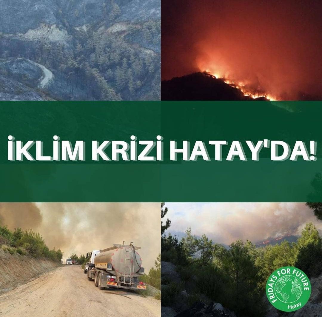 İklim krizi her yerde etkisini gösteriyor. Ormanlarımızın yanıp gitmiş olmasına seyirci kalmayacağız!🌍🍃
The climate crisis is taking its toll everywhere. We won't be watching our forests burned down!🌍🍃