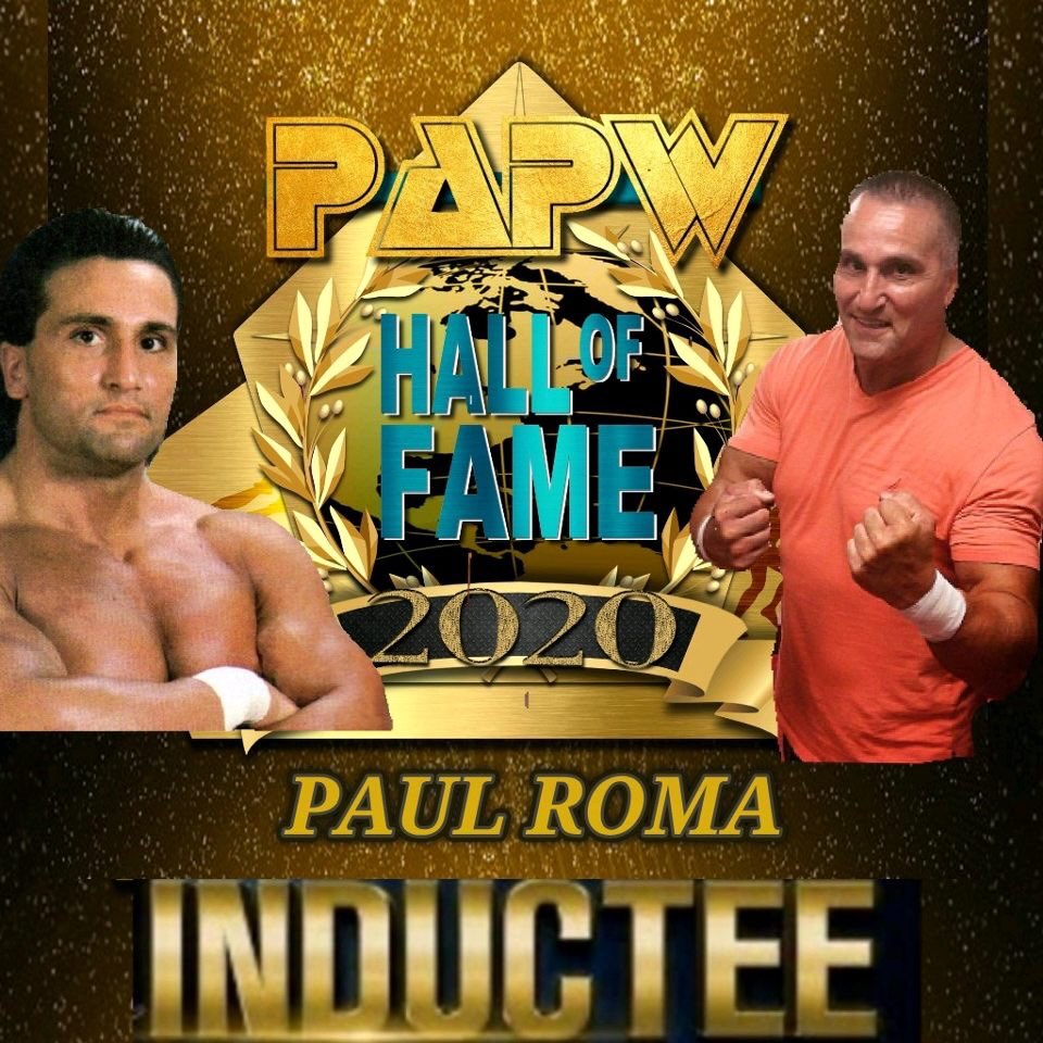 Celebrate my trainers <a href="/RealPaulRoma/">Paul Roma</a> induction with a T-SHIRT 
prowrestlingtees.com/paulroma
#wrestler #wrestling #WWE #AEW #mlw #rumspringa #swiperight #swipeleft