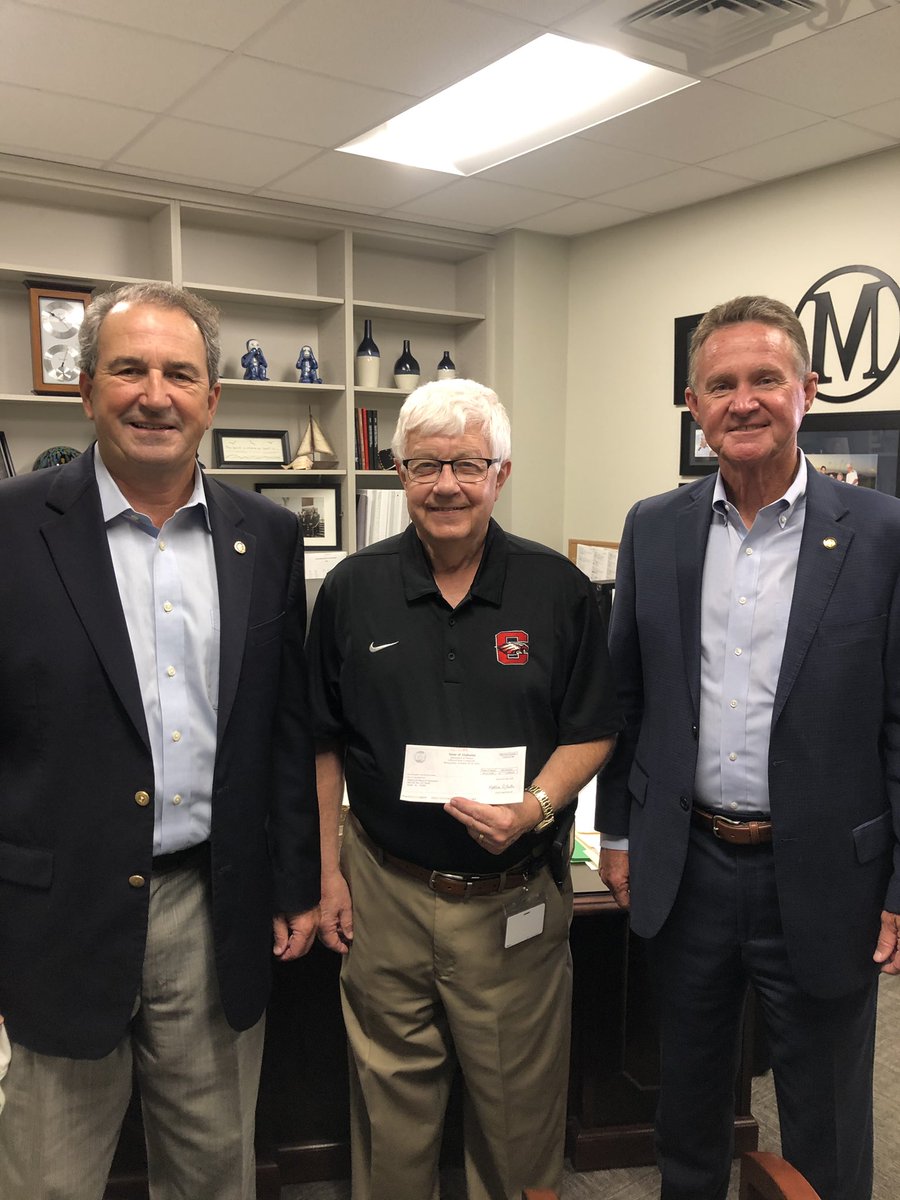 Glad to be in Dale County this morning with <a href="/Repsteveclouse/">Steve Clouse</a> to present Education Grants to Dale County Schools and Ozark City Schools.