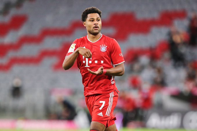 _incrediblegoal's tweet photo. 1,2 3  HAT-TRICK
@SergeGnabry 

 4' Goal
 47' Goal
 59' Goal https://t.co/TrRV65biZ9