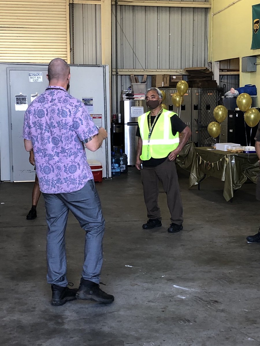 wxcunningham's tweet photo. After 36 years and over a million miles Glen is riding off into the sunset.  I wish you the best in the next chapter of your life. Congratulations...  Mahalo Nui Loa... https://t.co/Yn2NOQGRTe