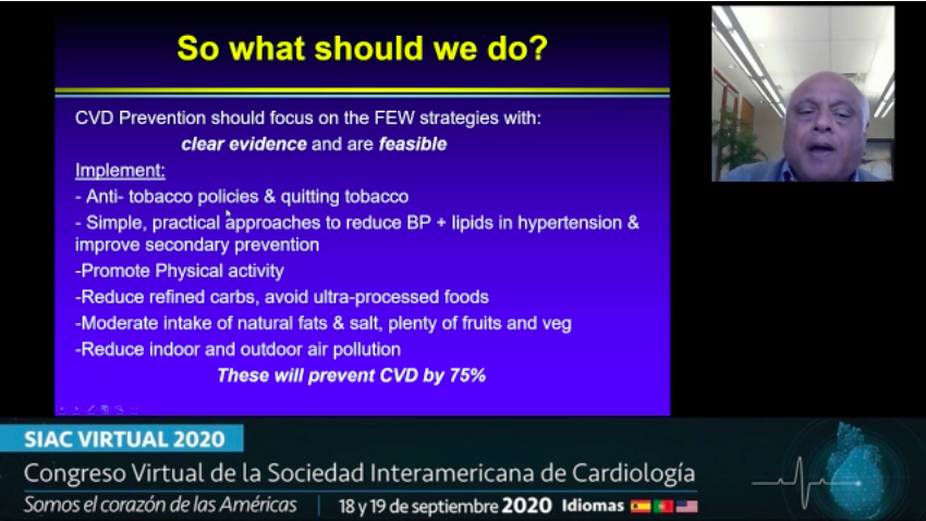 gonzaeperez's tweet photo. #SIACvirtual
Que podemos hacer para mejorar la salud cardiovascular?
Simples medidas y no un tratamiento específico
Diapositiva para tener en la cabeza a la hora de tratar a nuestros pacientes.
Dr. Salim Yusuf
@SIAC_cardio @CongresoSIAC @SIAComunidad @Risantilopezcar #CorazonSIAC https://t.co/Hm4yNTsT7Z